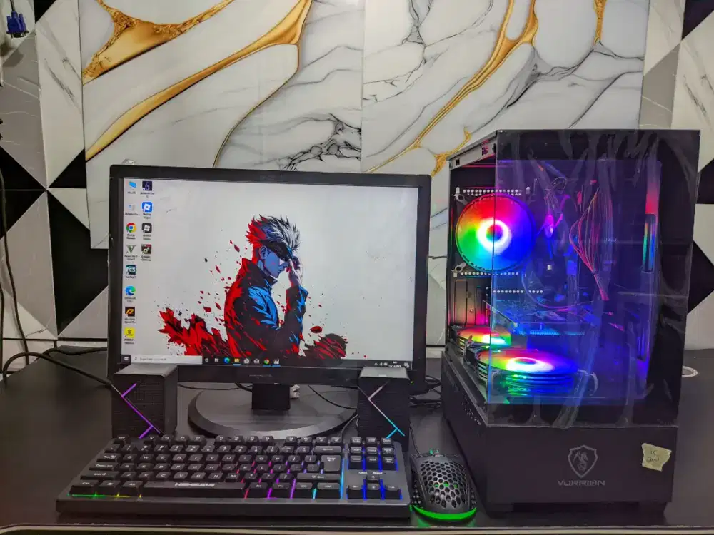 PC FULLSET GAMING EDITING BERGARANSI