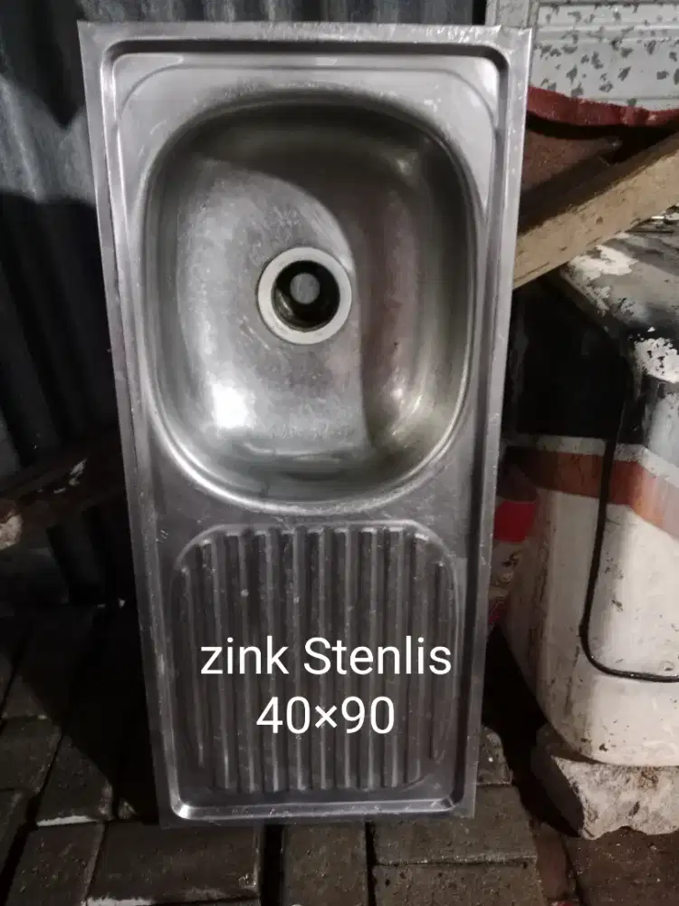 Cuci piring zink Stenlis 40×90