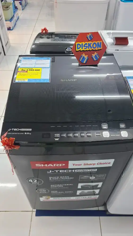 Mesic cuci sharp 9.5 kg