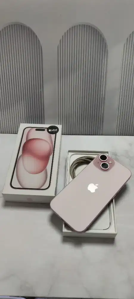IPhone 15 128 Pink Resmi Blibli