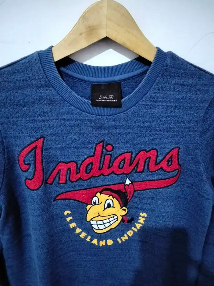 Crewneck mlb indians original vintage
