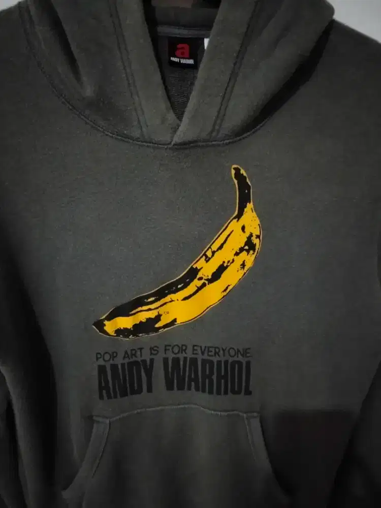Hoodie uniqlo andi warhole
