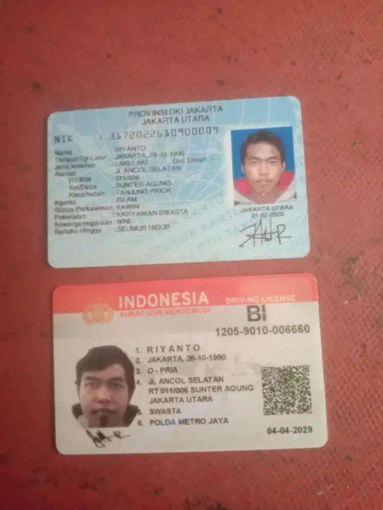 nama panggilan saya ryan mencari pekerjaan sebagai supir/driver
