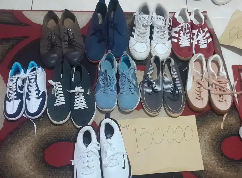 Sepatu pria wanita utk gym, running atau casual