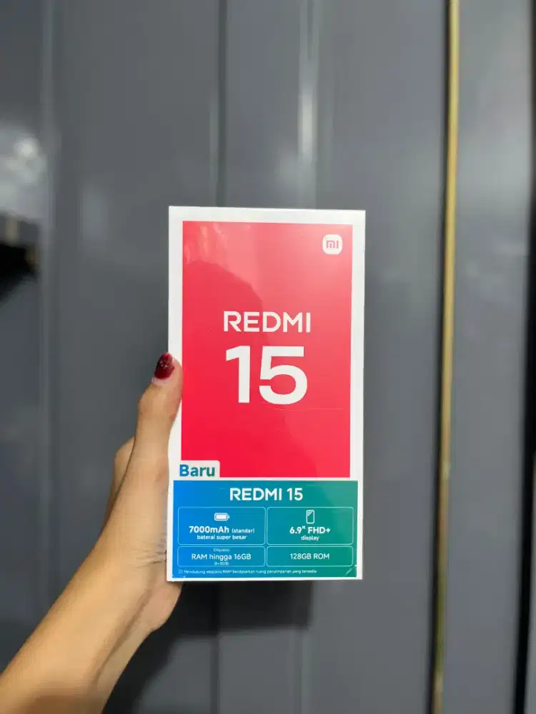 PROMO NEW REDMI 15 GARANSI XIAOMI INDONESIA!! BISA KREDIT TANPA DP!!