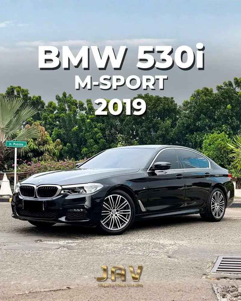 BMW 530i 2019 M-Sport / Full Spec / Very Low Kilometer