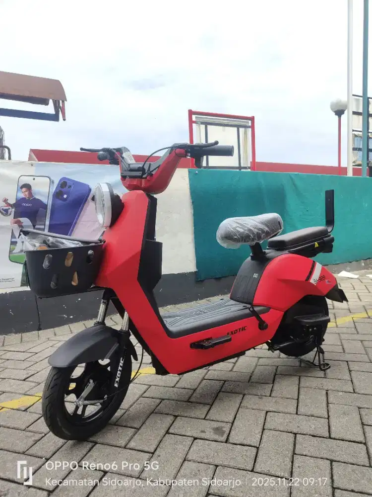 SEPEDA LISTRIK EXOTIC BATERAI LITIUM