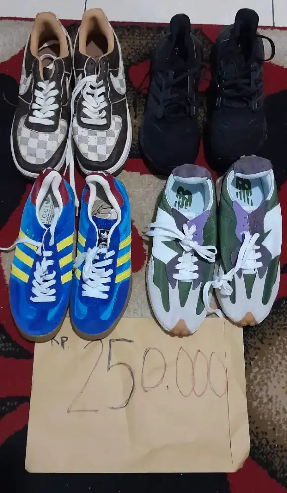 Sepatu adidas, NB, Nike