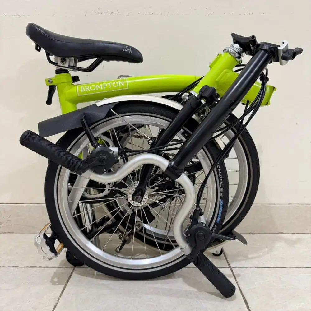 BROMPTON M6L LIME GREEN BLACK 2017 - ISTIMEWA