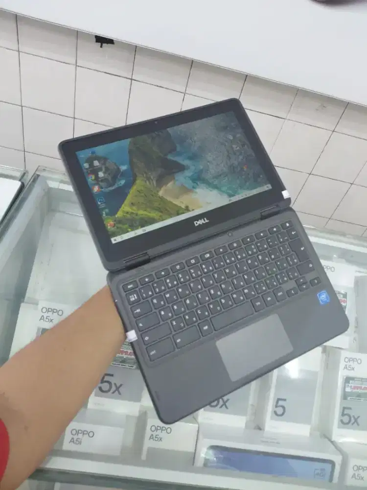 PROMO TERMURAH LAPTOP TOUCHSCREEN 2IN1 | DELL CHROMEBOOK 3100