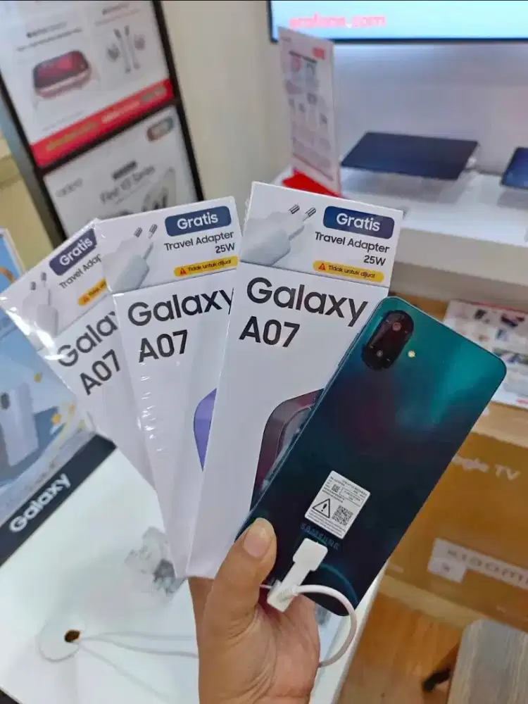 NEW !!! SAMSUNG GALAXY A07 8/256 Handphone baru & segel bergaransi
