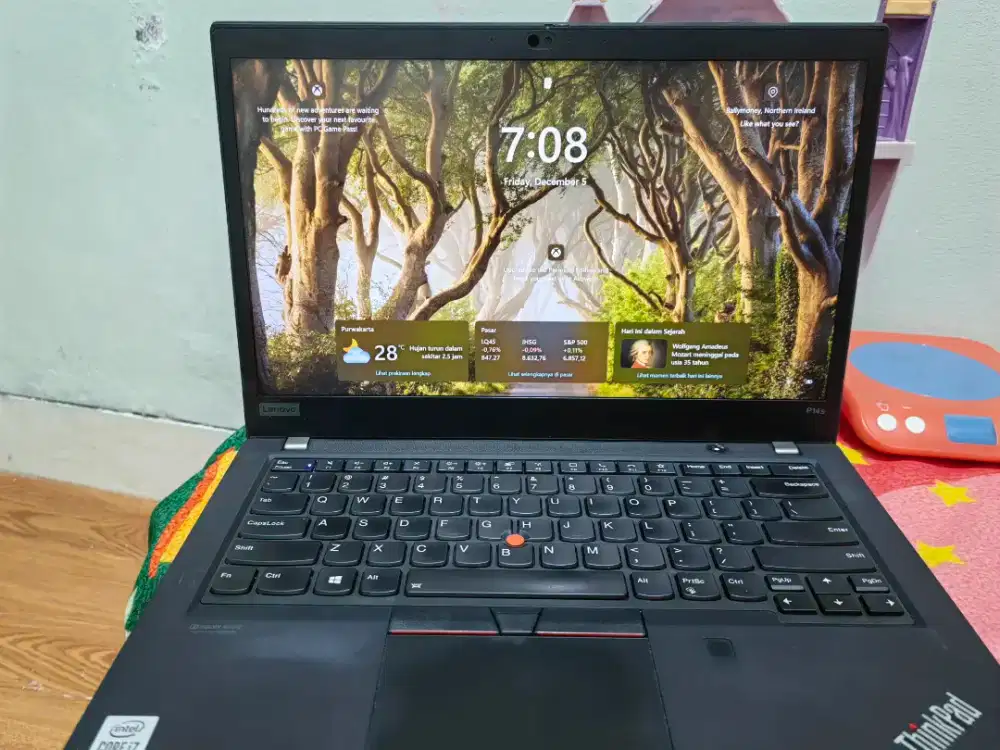 Lenovo P14s i7 gen 10th Ram 16 storage 512 GB