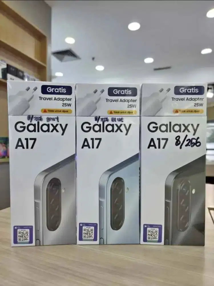 NEW !!! SAMSUNG A17 Lte 8/256 BARU,SEGEL,BERGARANSI RESMI