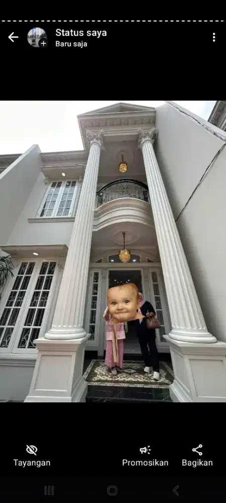 Sewa Rumah Bangunan Baru Furnished Kebagusan Jaksel Ada Kolam Renang