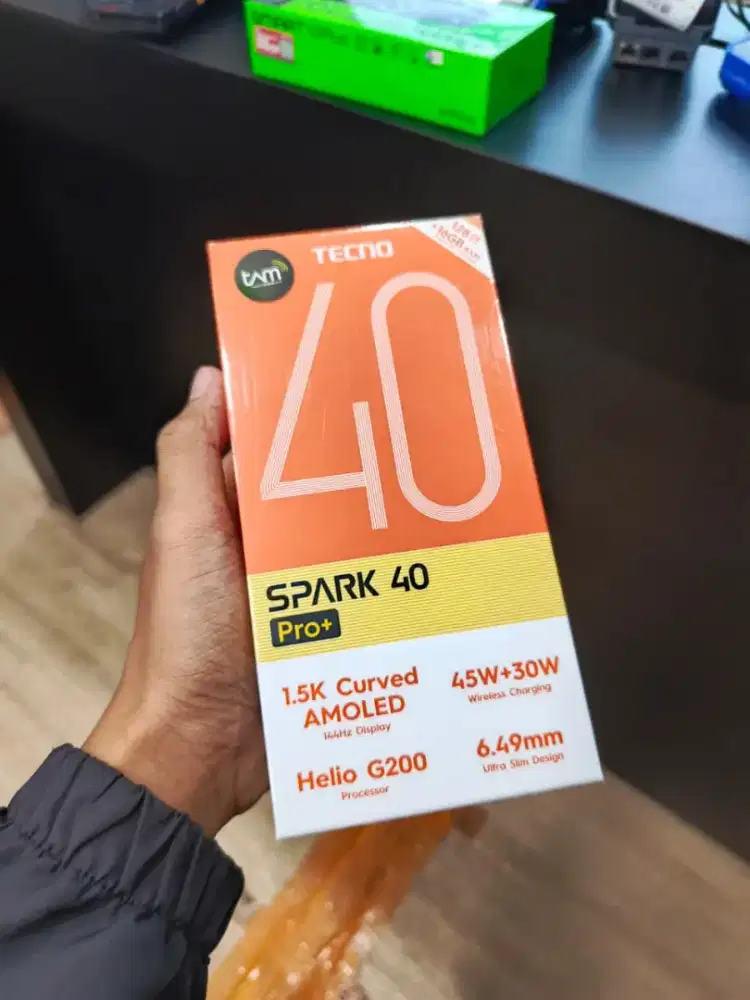 TECNO SPARK 40 PRO PLUS RAM 8/256 TERMURAH GARANSI 1TAHUN