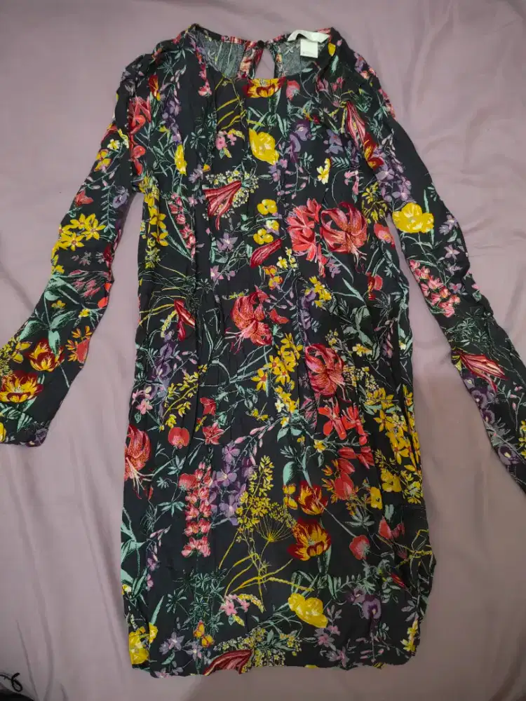 PL FLORAL DRESS H&M