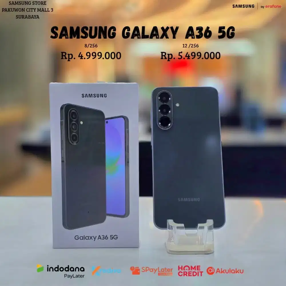 Samsung Galaxy A36 5G 12/256GB Bisa Cicilan