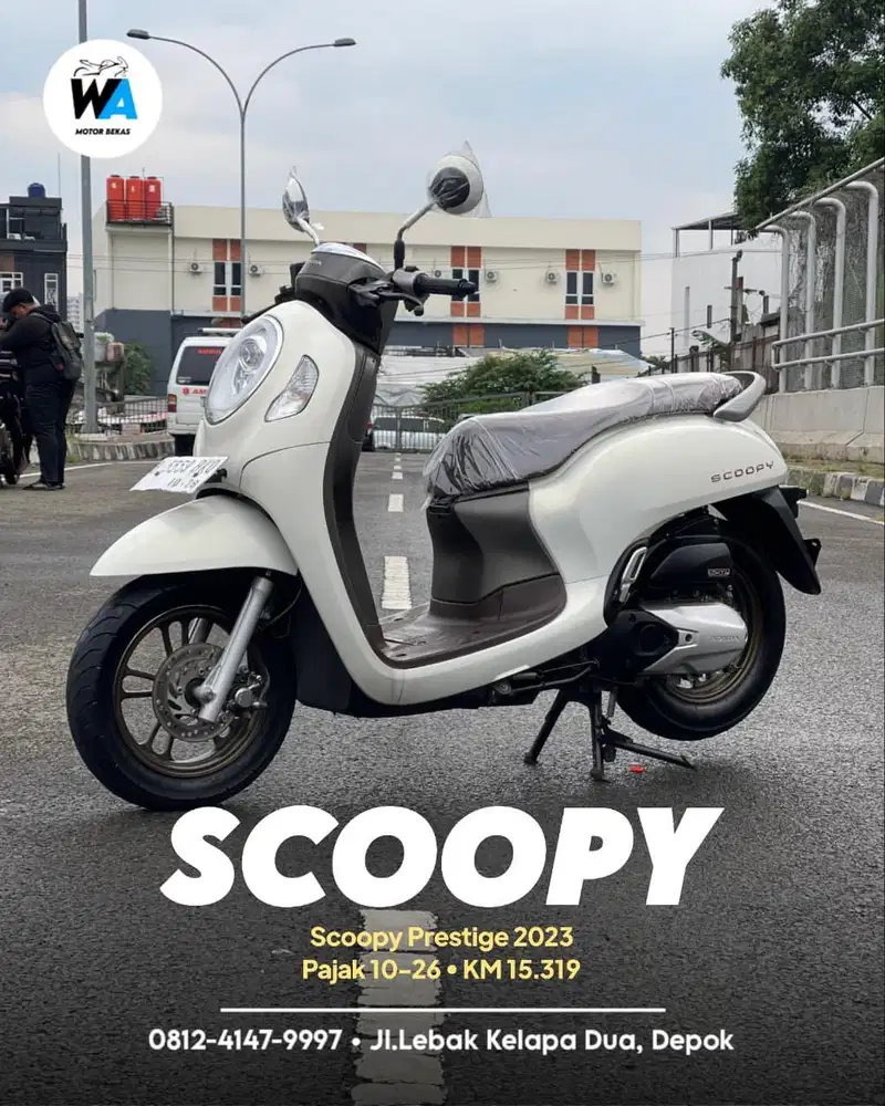 Cash/Kredit Honda Scoopy Prestige Tahun 2023
