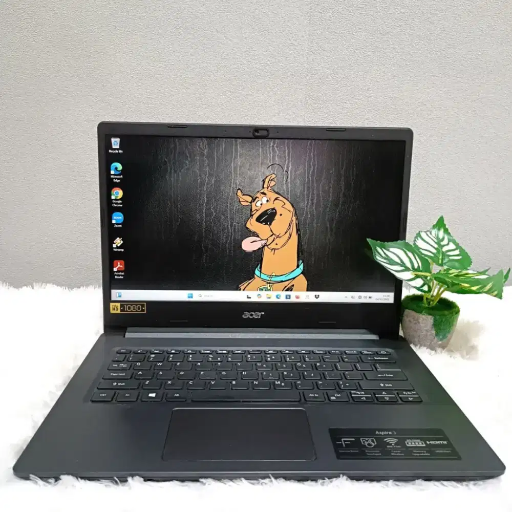 LAPTOP ACER ASPIRE 3 AMD ATHLON 3020E RAM 8GB SSD 256GB LAYAR 14.0 FHD