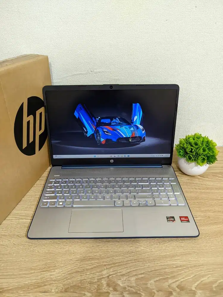 TEBUS MURAH! LAPTOP HP 15-EF2126WM AMD RYZEN 5 5500U RAM 8GB SSD 512GB