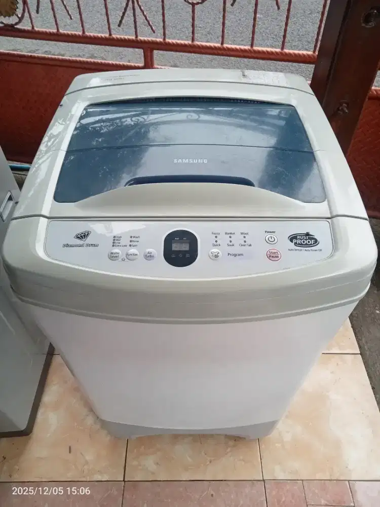 Mesin cuci 1 tabung atas top loading Samsung