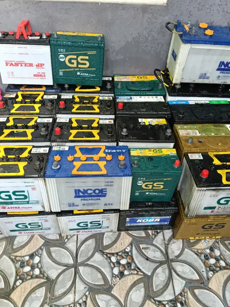 Aki mobil copotan berkualitas helty 100%