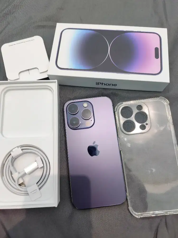 Iphone 14pro 128 lengkap fulset