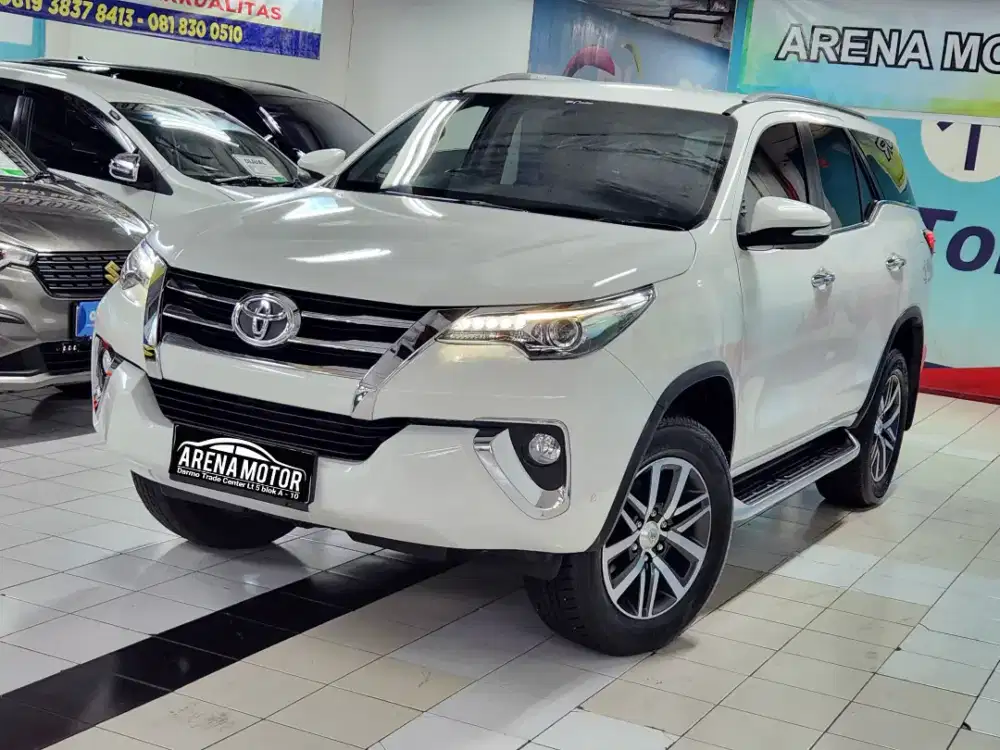 [KM 60rb] Fortuner VRZ 2017 Antik Like New# Toyota 2.4 AT Diesel Matic