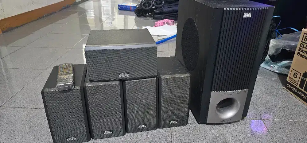 Home theater 5.1 sub aktif sonic gear