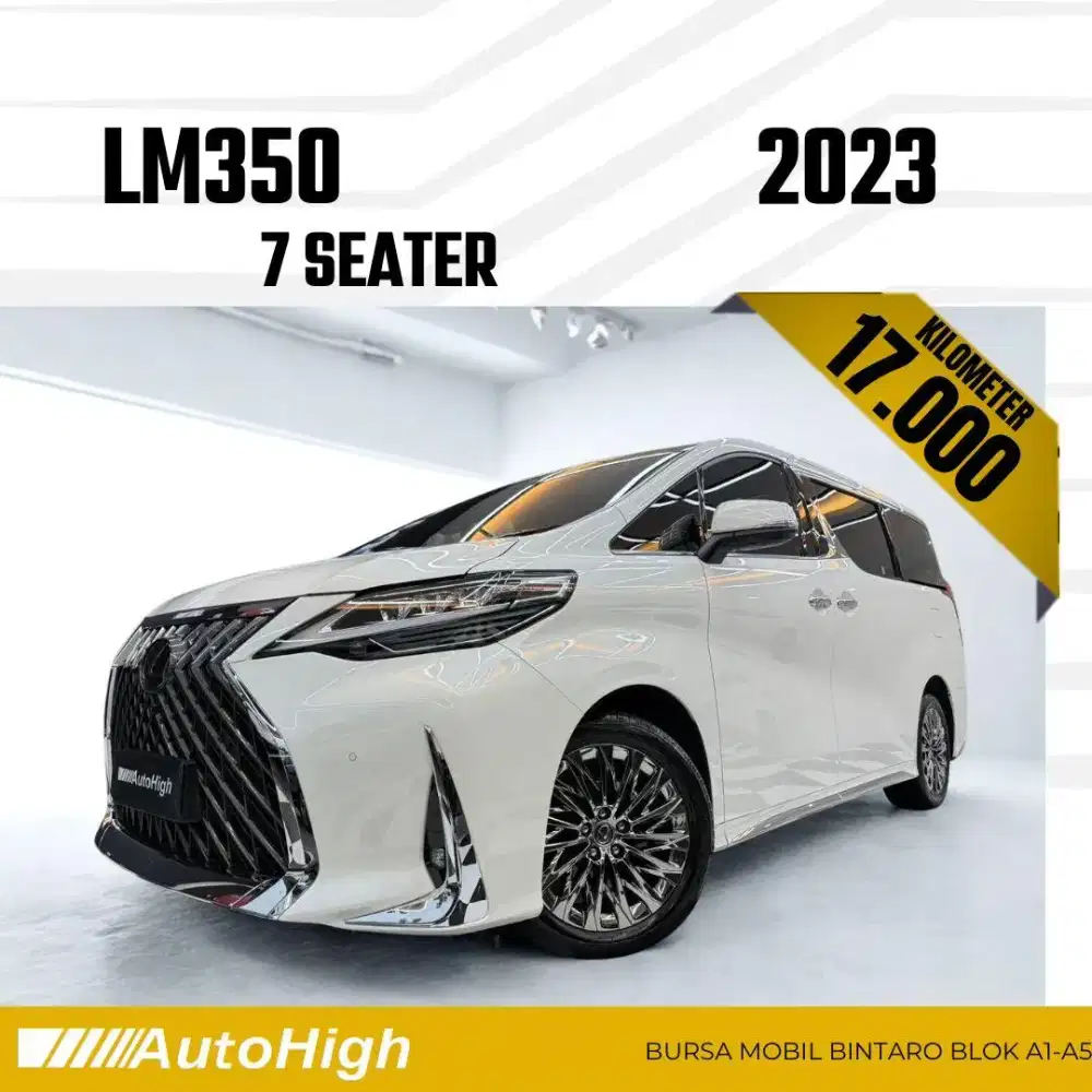 DP10% [Km17.000] LM350 7Seater 2023 White / LM 350 Reg 2024 #AUTOHIGH