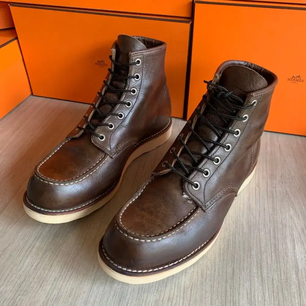 Red Wing 8890 Sepatu Boots Kulit Leather Original Size 43