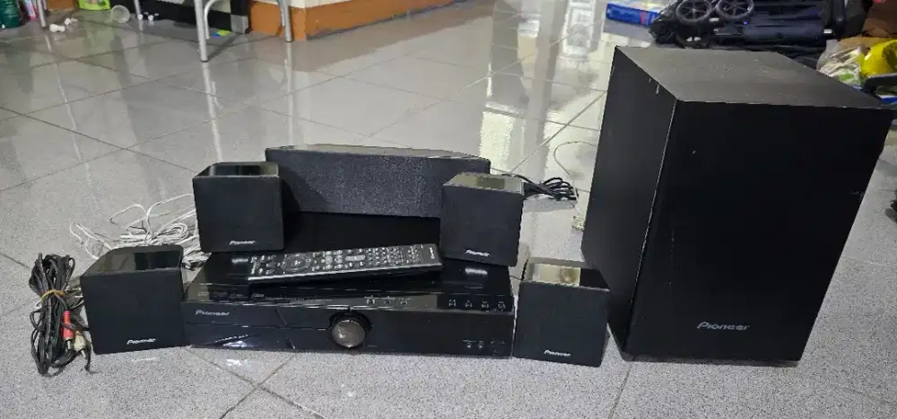 Home theatre 5.1 Pioneer kumplit