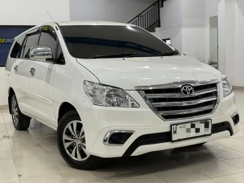 Toyota Innova G Diesel 2015 Matic Putih Mulus