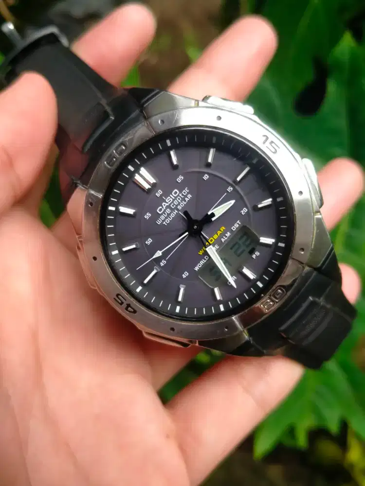 Casio Wave Ceptor Illuminator Tough Solar World Time