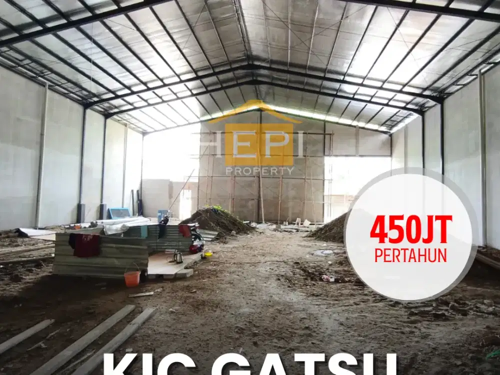 Disewakan Gudang di KIC Gatsu Semarang