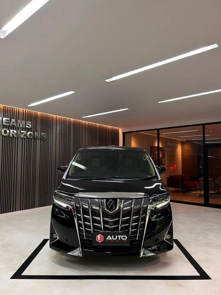 Toyota Alphard 2.5 G TSS ATPM 2023 Hitam Nik 2022 Km1rb B1941DKD