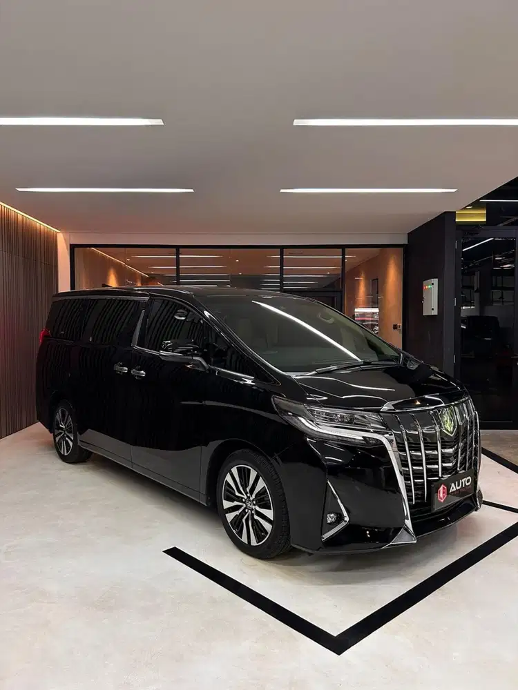 Toyota Alphard 2.5 G TSS ATPM 2023 Hitam Nik 2022 Km1rb B1941DKD