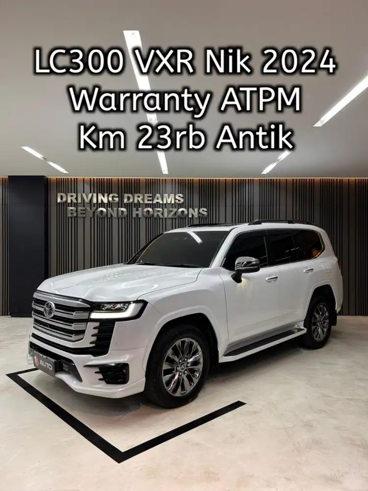 Toyota Land Cruiser LC300 VXR 2024 LC 300 Putih Km23rb D1388ALJ