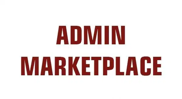 Admin marketplace