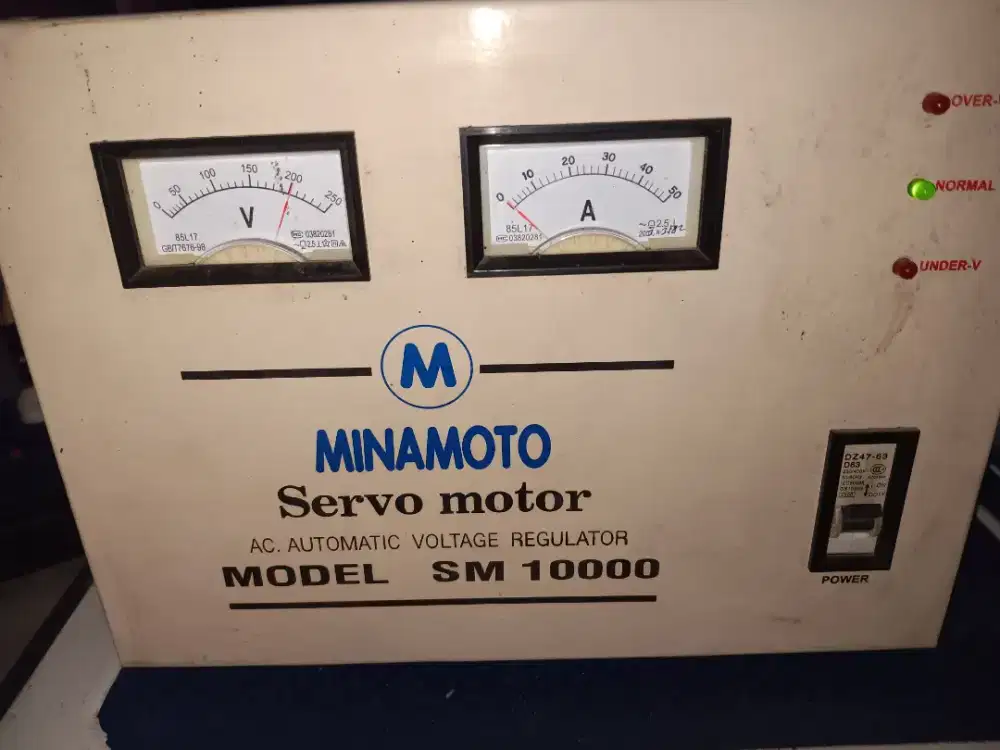 Minamoto 10000va stavol stabilizer listrik 1phase 220v