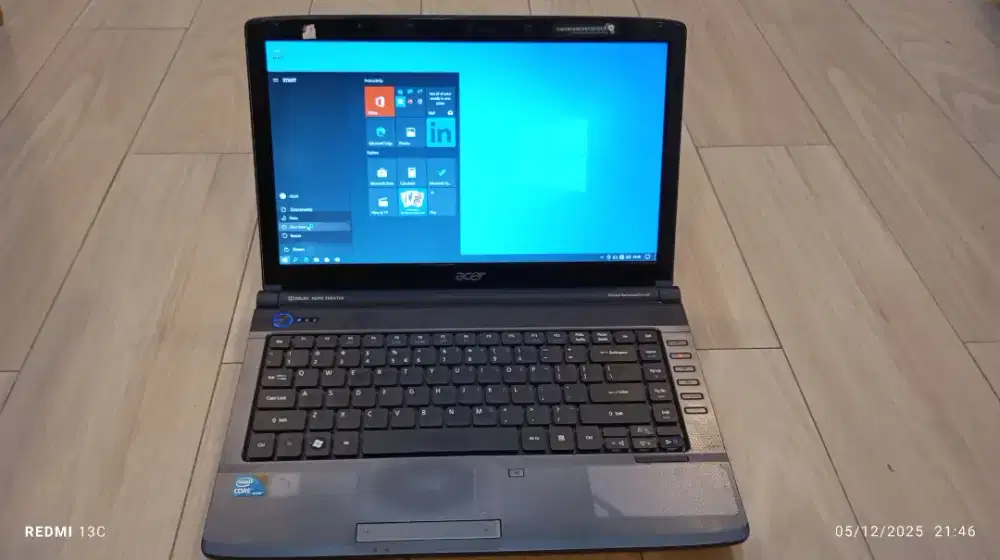 Jual Laptop Acer 4740 i3 RAM 4GB