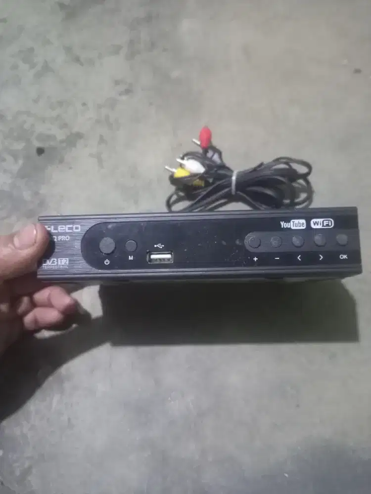 Set Top Box + Antena Luar 10meter