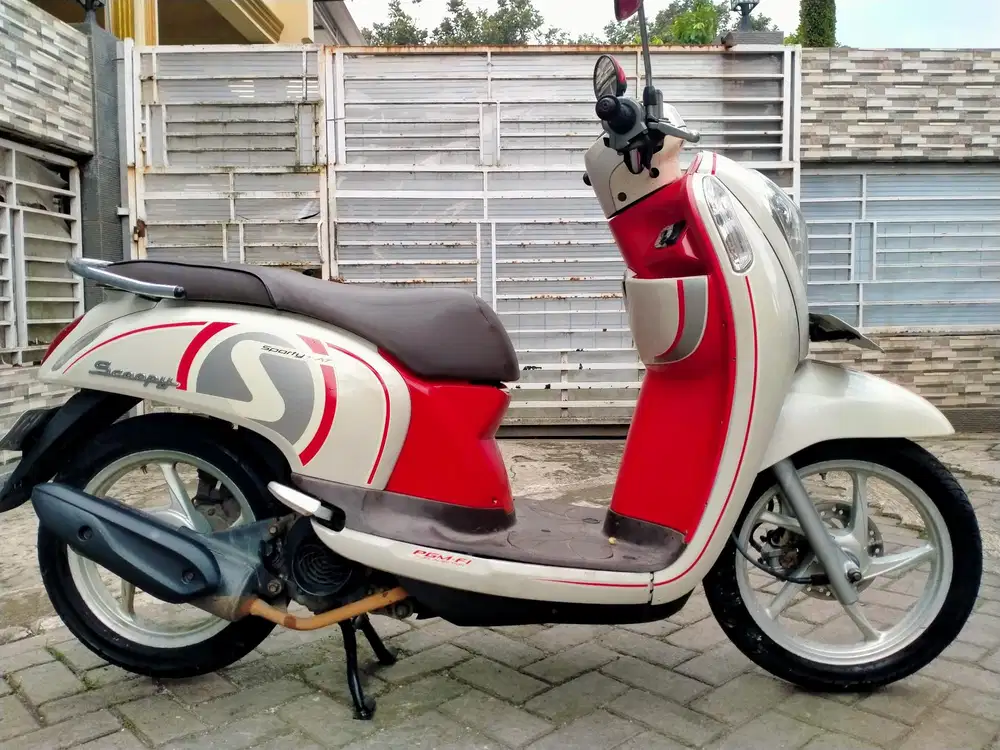 Honda Scoopy pajak hidup lengkap motor sehat kterangan detail dibawah