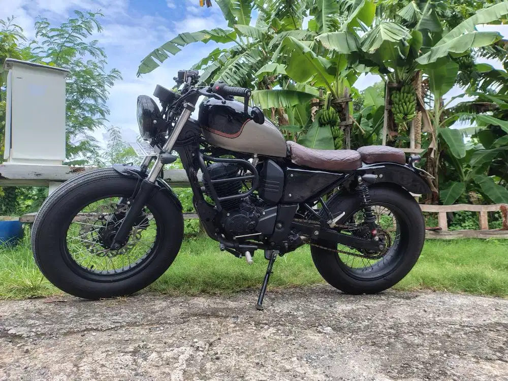 DIJUAL YAMAHA XSR 155 CUSTOM SCRAMBLER FULL MODIF – BALI
