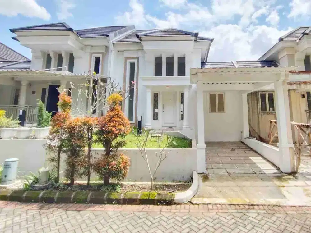 Rumah Murah Hadap Taman di Rancamaya Golf Estate Bogor