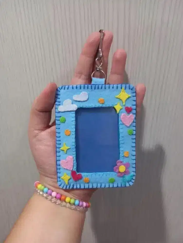 Felt photocards holders