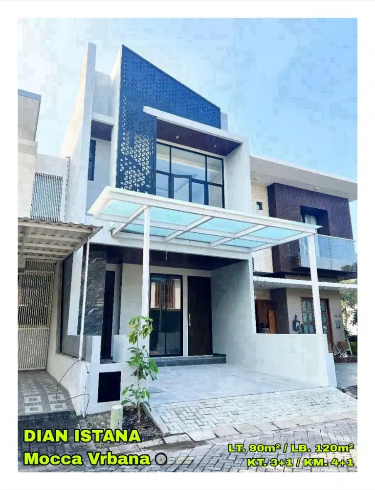 Dijual Rumah Baru Gress 2 Lantai Siap Huni Dian Istana Surabaya