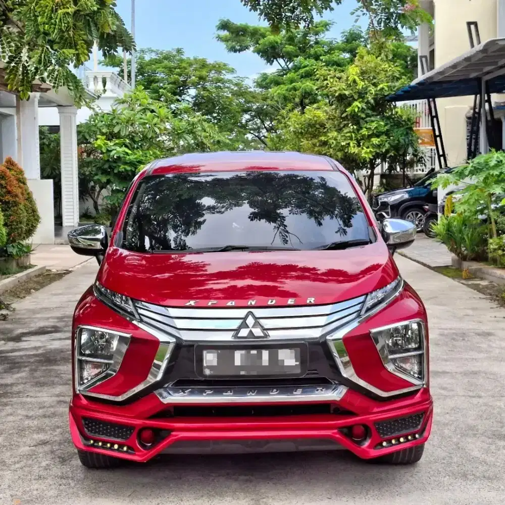 (ODO 40 RB) MITSUBISHI XPANDER ULTIMATE AT 2018 MERAH ISTIMEWA