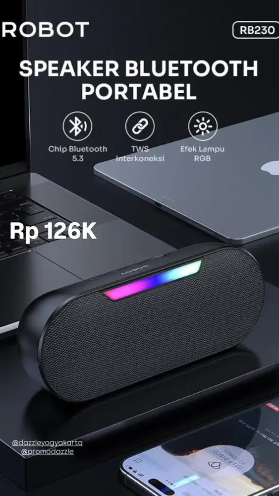 SPEAKER BLUETOOTH ROBOT RB230