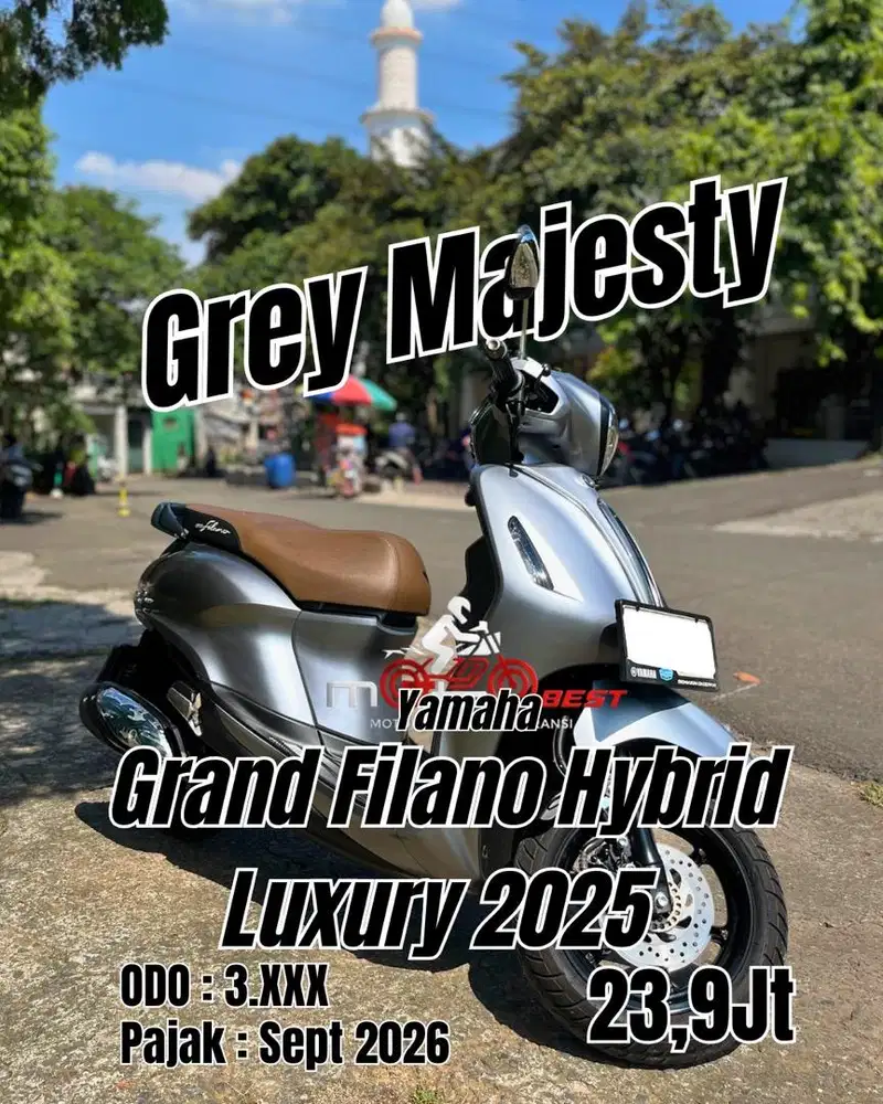 Yamaha Grand Filano LUX 2025 Mulus Kelimis